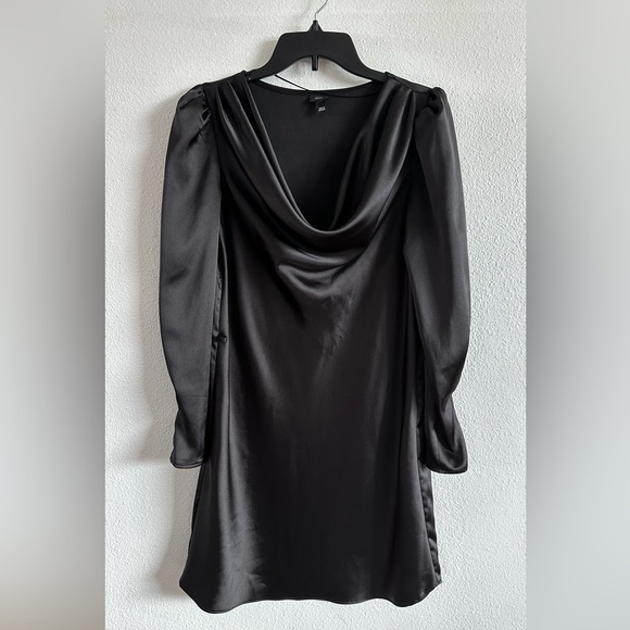 River Island Dresses & Skirts - Elegant Black Cowl Neck Dress